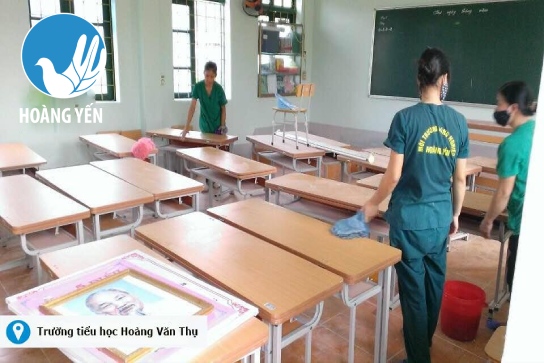 Công ty vệ sinh trường học 2