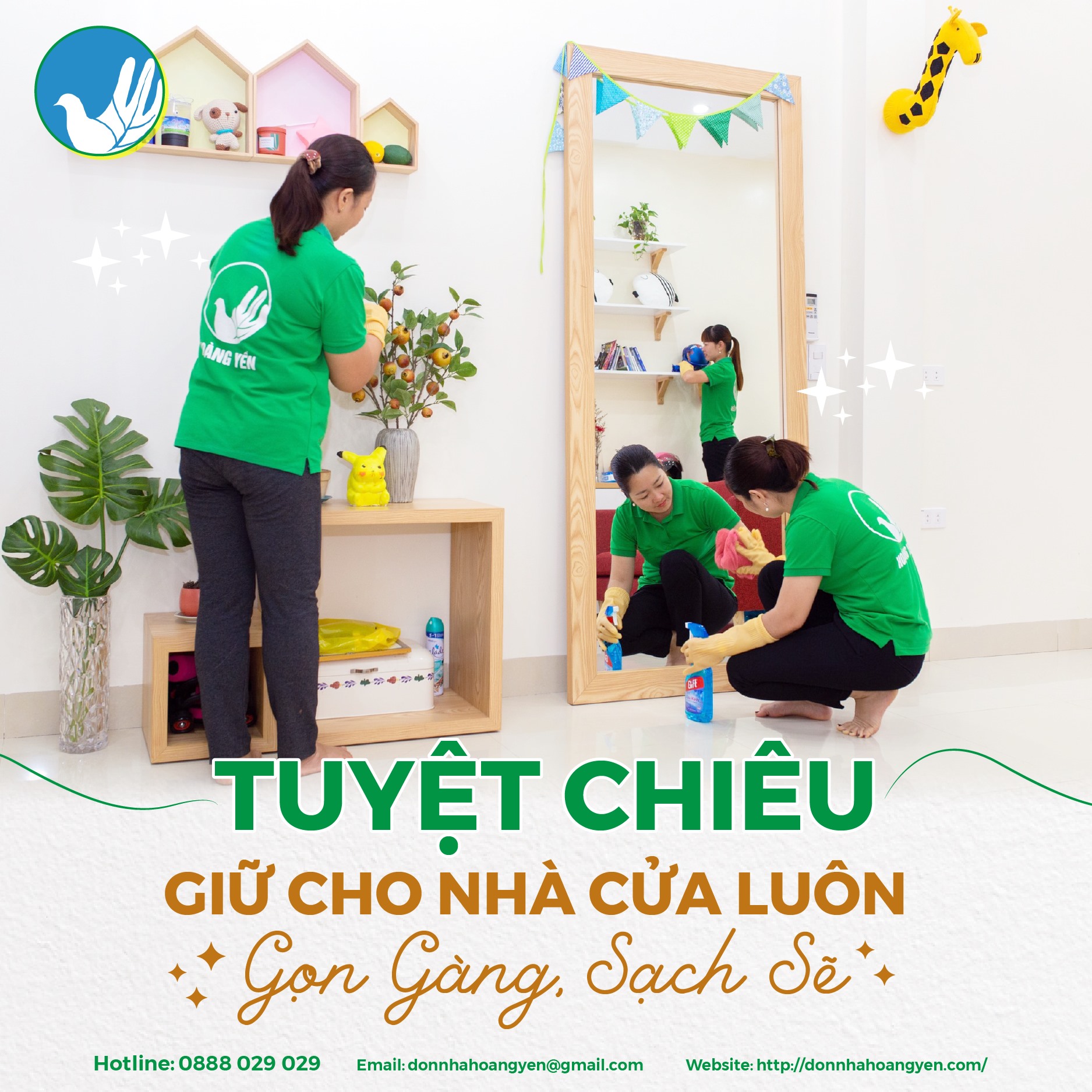 dọn nhà hoàng yến