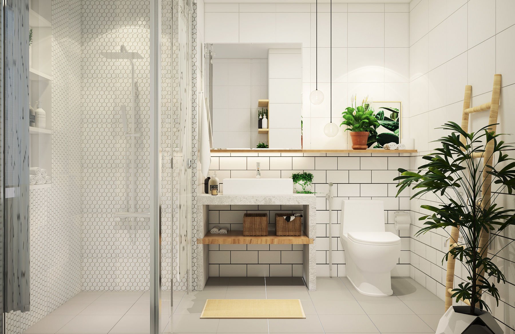 cách giữ nhà vệ sinh luôn khô và sạch