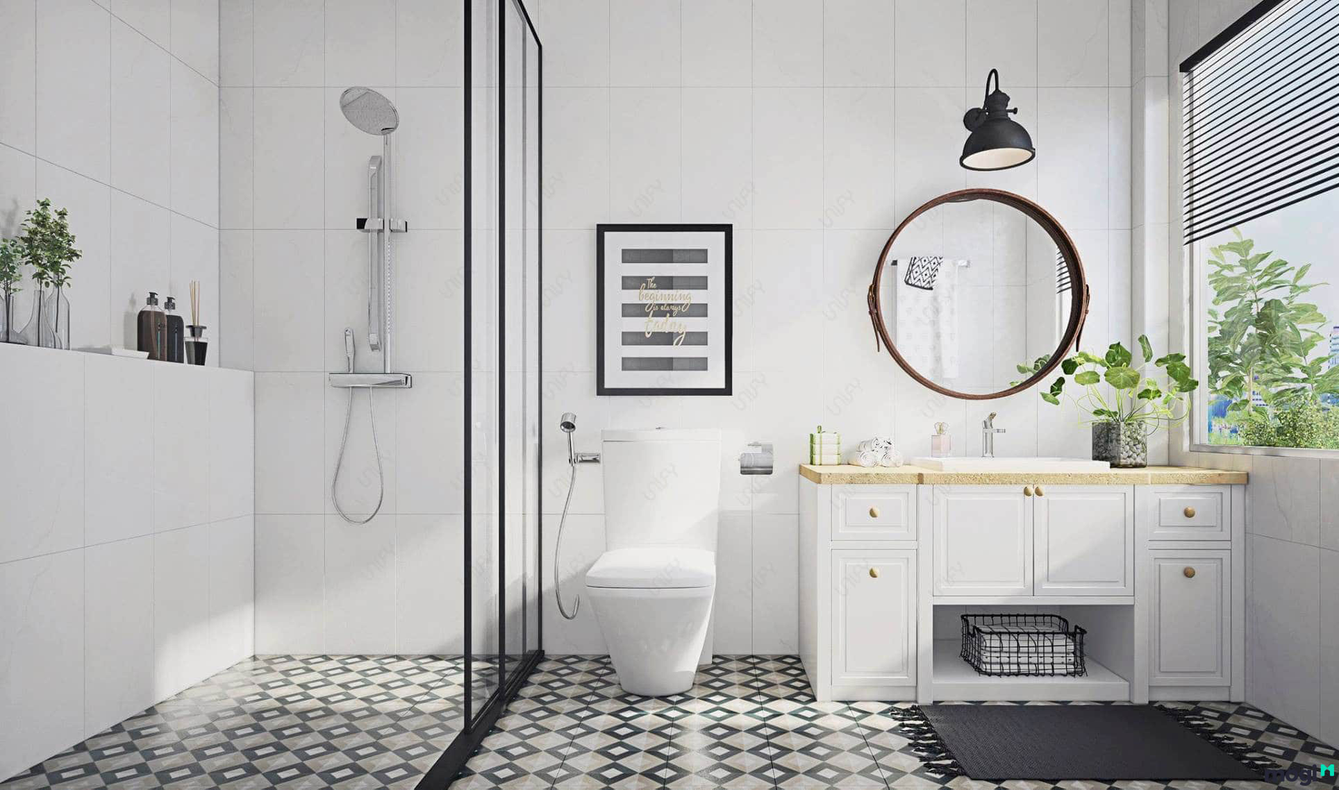 cách giữ nhà vệ sinh luôn khô