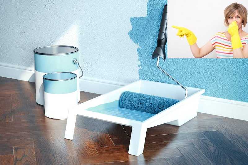 tác hại của mùi sơn mới