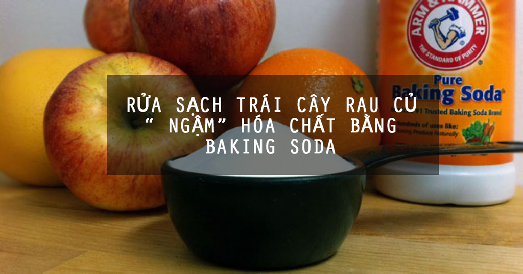 công dụng của baking soda