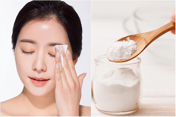 baking soda tẩy tế bào chết trên da
