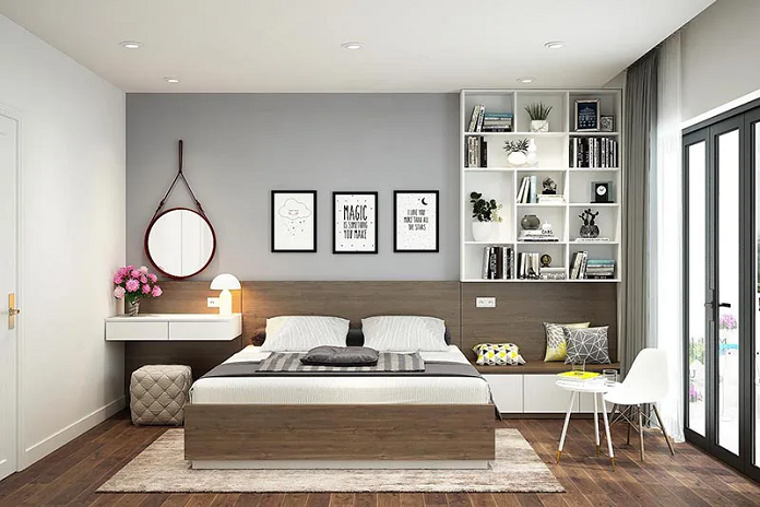 sắp xếp phòng ngủ nhỏ