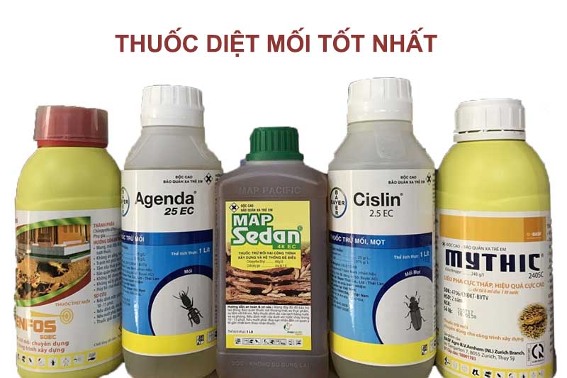 Các loại thuốc diệt mối tốt nhất hiện nay